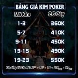 Kim Đạn Poker – Nét – Hộp 20 cây