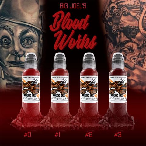 Big Joel's Blood Works Color Set 4 Màu