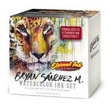 Bryan Sanchez M. Watercolor Ink Set Set 12 Màu