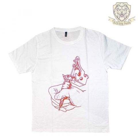 VIETNAM TATTOO EXPO  T-SHIRT - WHITE - RED