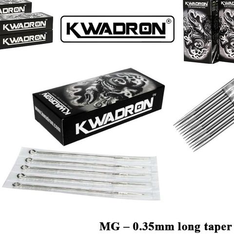 Kwadron 25 MG (M1) – 0.35mm Long Taper (Hộp 25 Cây)