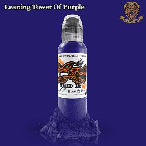 LEANING TOWER OF PURPLE