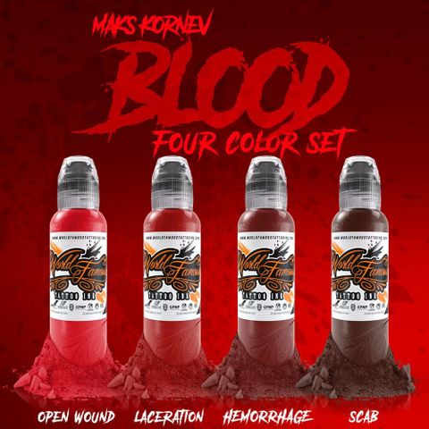 Maks Kornev’s Blood Color Set 4 Màu