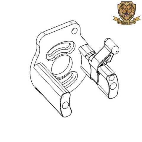 NO.75 - MOTOR BRACKET ASSEMBLY