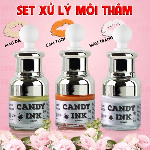 Set 3 Màu Xử Lý Môi Thâm