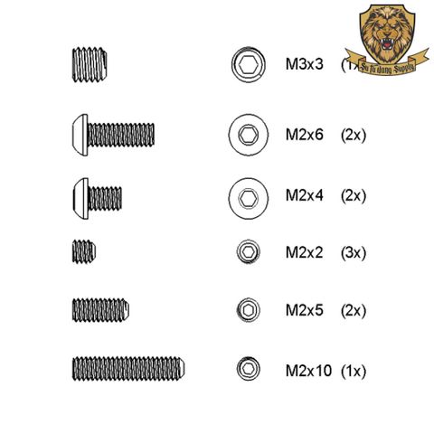 No.69 - Screw Kit 2 Stingray