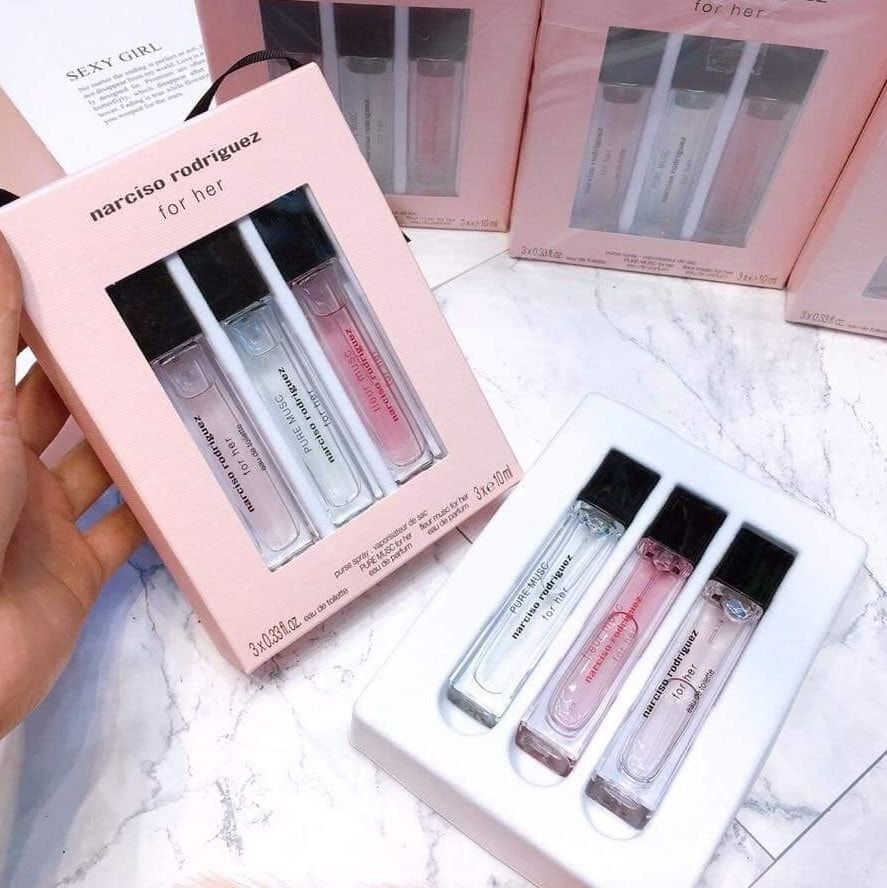 Narciso Rodriguez For her Set 3×10ml