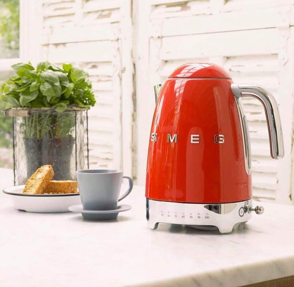 Bình đun nước siêu tốc SMEG KLF03 - KLF04 1,7L - made in Italy