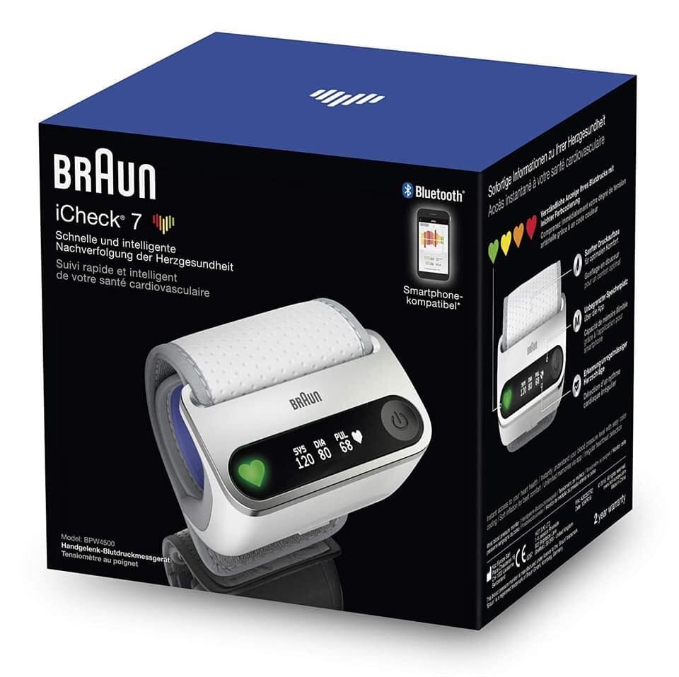 Máy đo huyết áp Braun icheck 7