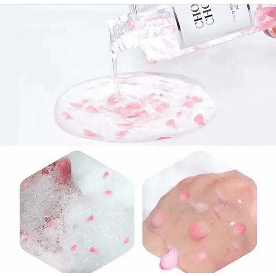 Sữa tắm Chokchok Silk body cleanser hoa anh đào 250ml