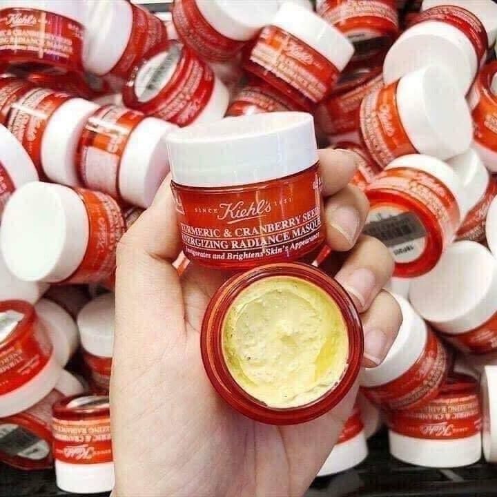Mặt Nạ Nghệ Việt Quất Kiehl's Tumeric & Cranberry Seed Energizing Radiance Masque 14ml