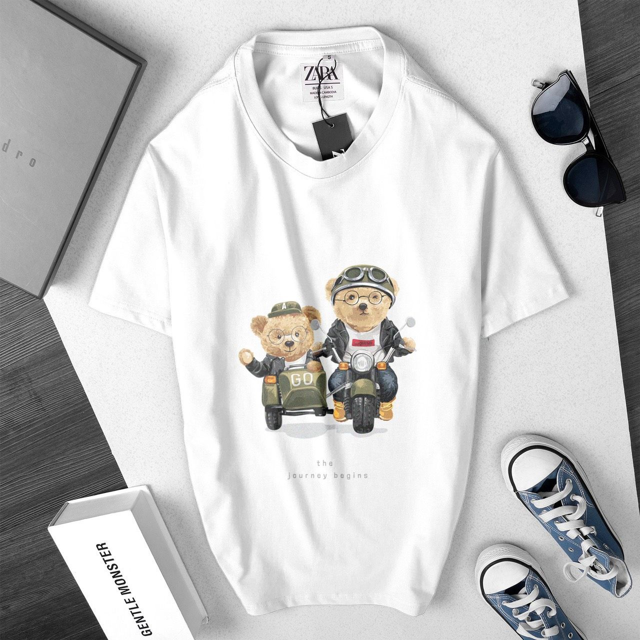 Áo thun tay ngắn unisex OFF-WHITE Áo phông tay ngắn nam nữ 100% cotton siêu thoáng mát