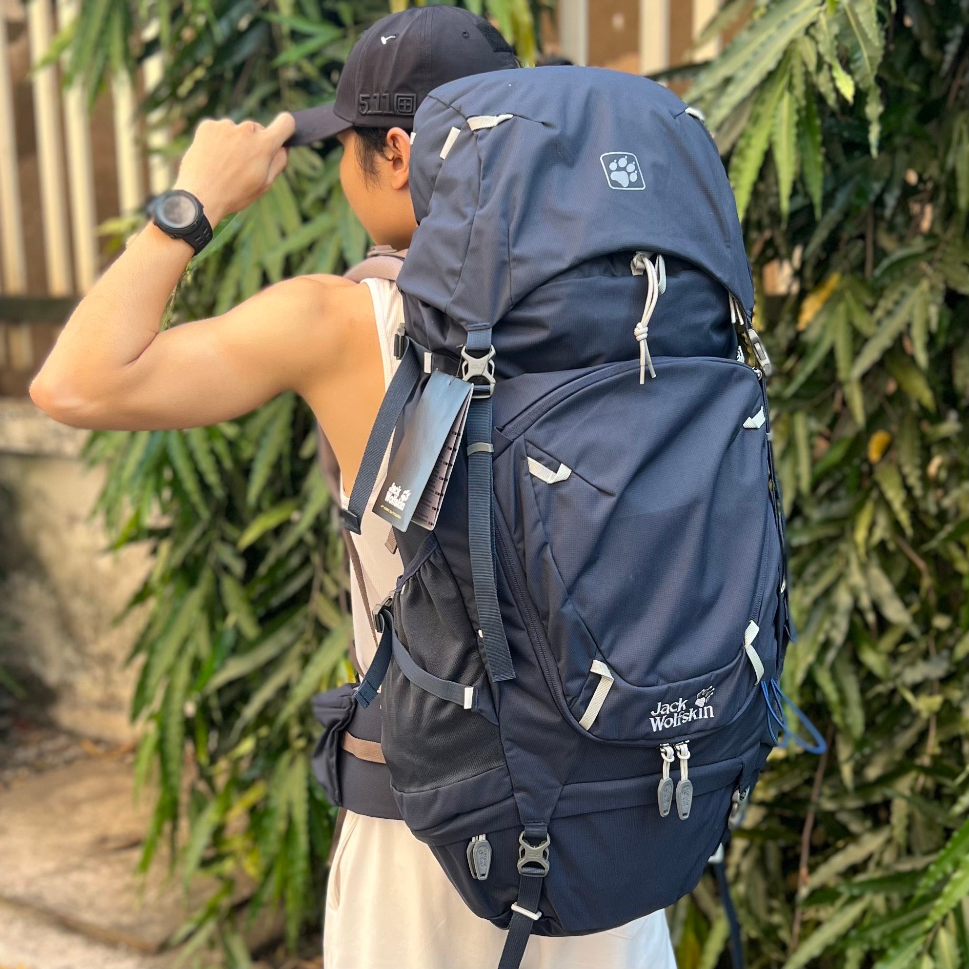  Balo Phượt Du Lịch Leo Núi Jack Wolfskin Trail 55 