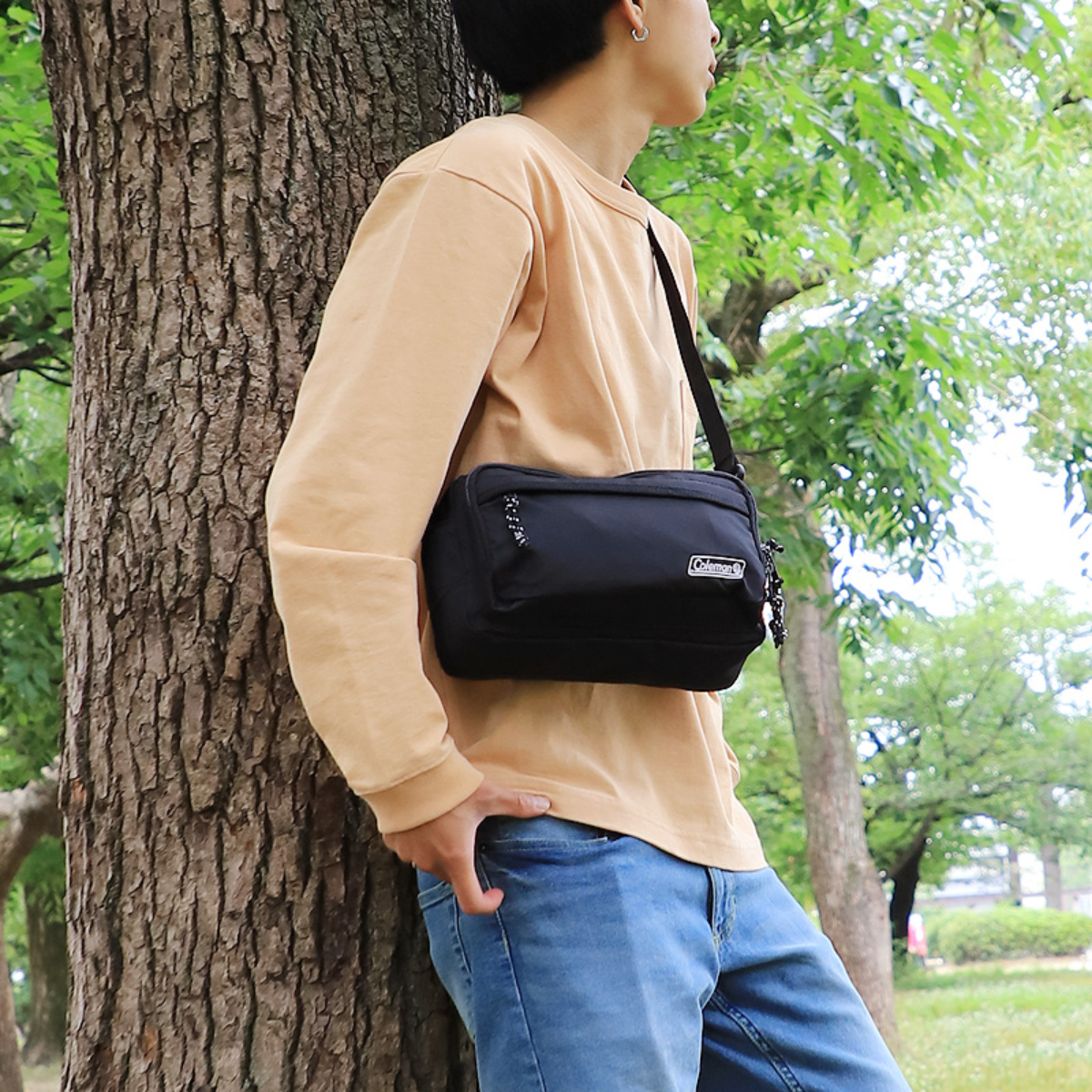 Bao Tử COLEMAN WALKER POUCH BLACK F 2000032876