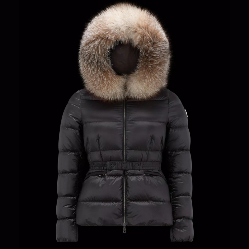  Áo khoác lông vũ mangto cổ lông dáng dài MONCLER nữ⚡️ [ HÀNG XUẤT DƯ ] [CAO CẤP] 