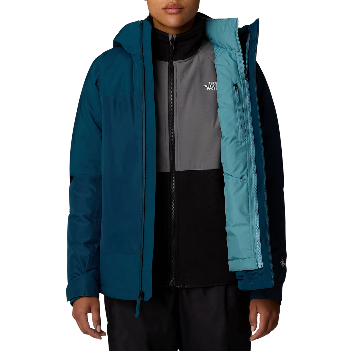 Áo Khoác Lông Vũ Nữ THE NORTH FACE WOMEN'S MOUNTAIN LIGHT TRICLIMATE 3 IN 1 GORE-TEX JACKET