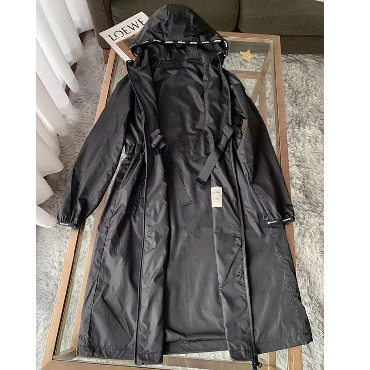 Áo Khoác Gió Phong Cách Hàn Quốc MONCLER Dáng Dài
