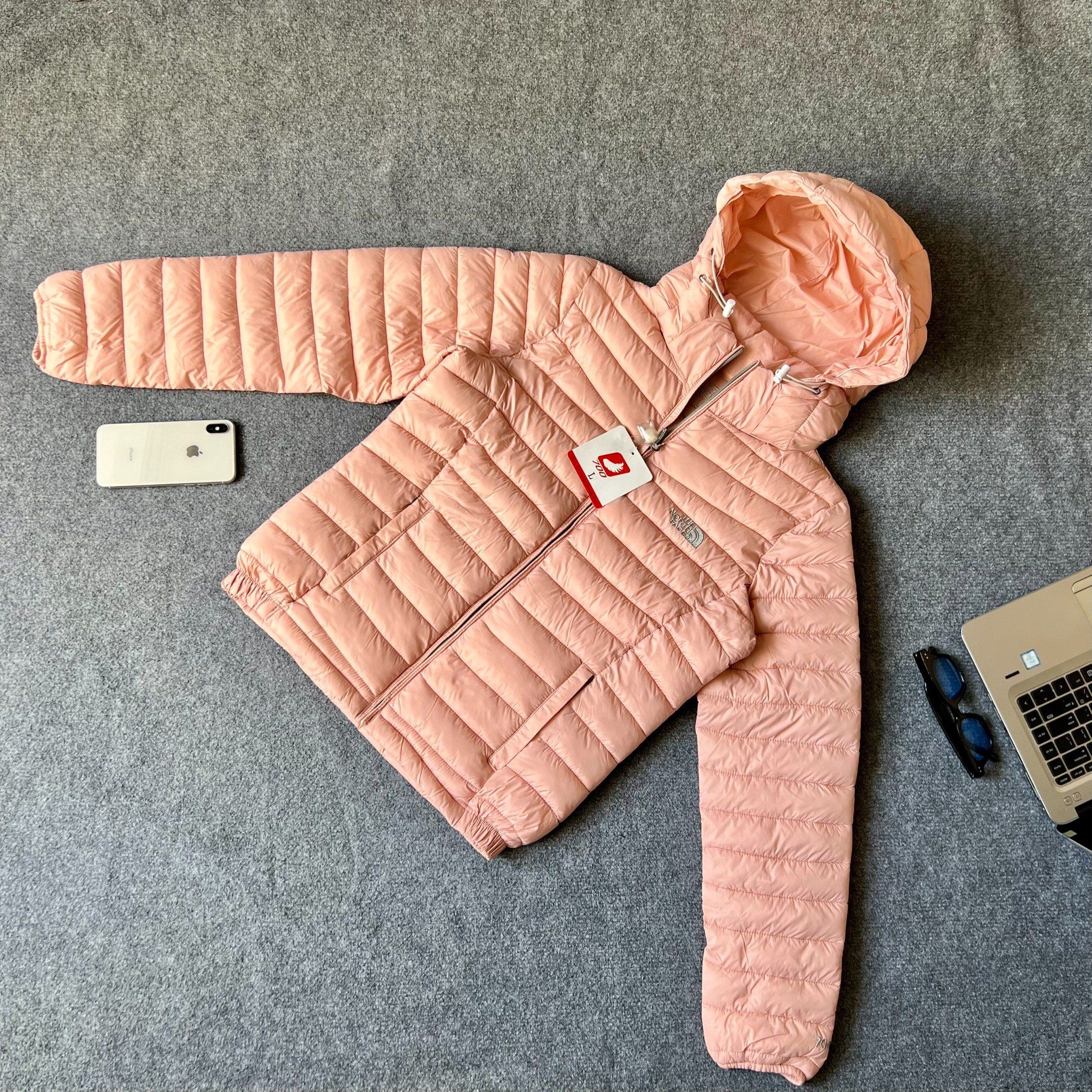 Áo khoác phao nữ The North Face siêu nhẹ gấp gọn