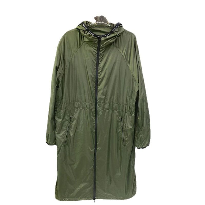 Áo Khoác Gió Phong Cách Hàn Quốc MONCLER Dáng Dài