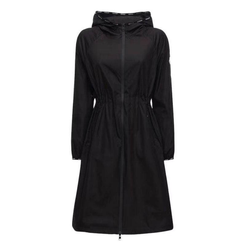 Áo Khoác Gió Phong Cách Hàn Quốc MONCLER Dáng Dài
