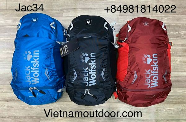  ⚡️ [ HÀNG XUẤT DƯ ]  Balo Jack Wolfskin Moab Jam 34 model 2021 