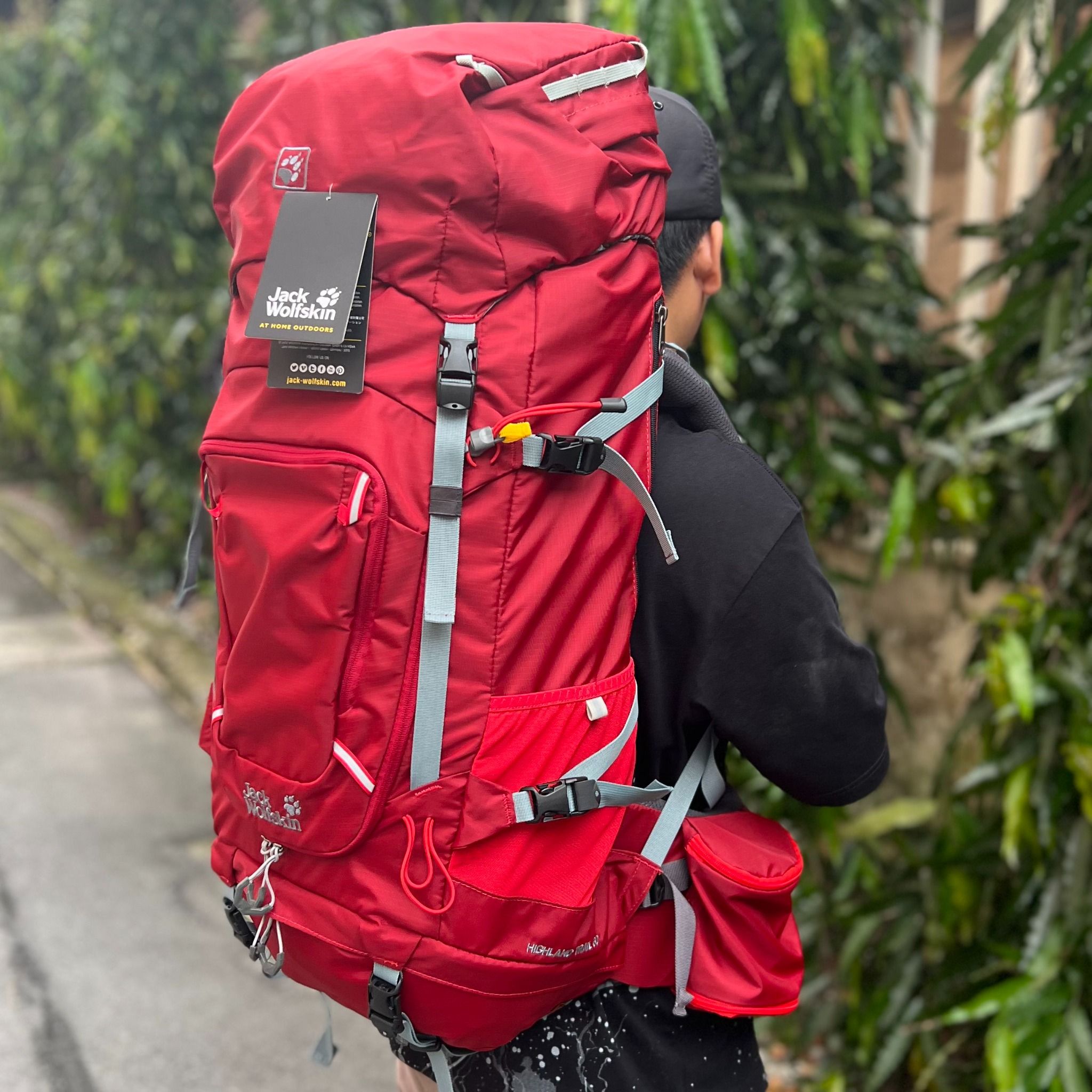 Balo Phượt Du Lịch Trekking JACK WOLFSKIN HIGHLAND TRAIL XT 60