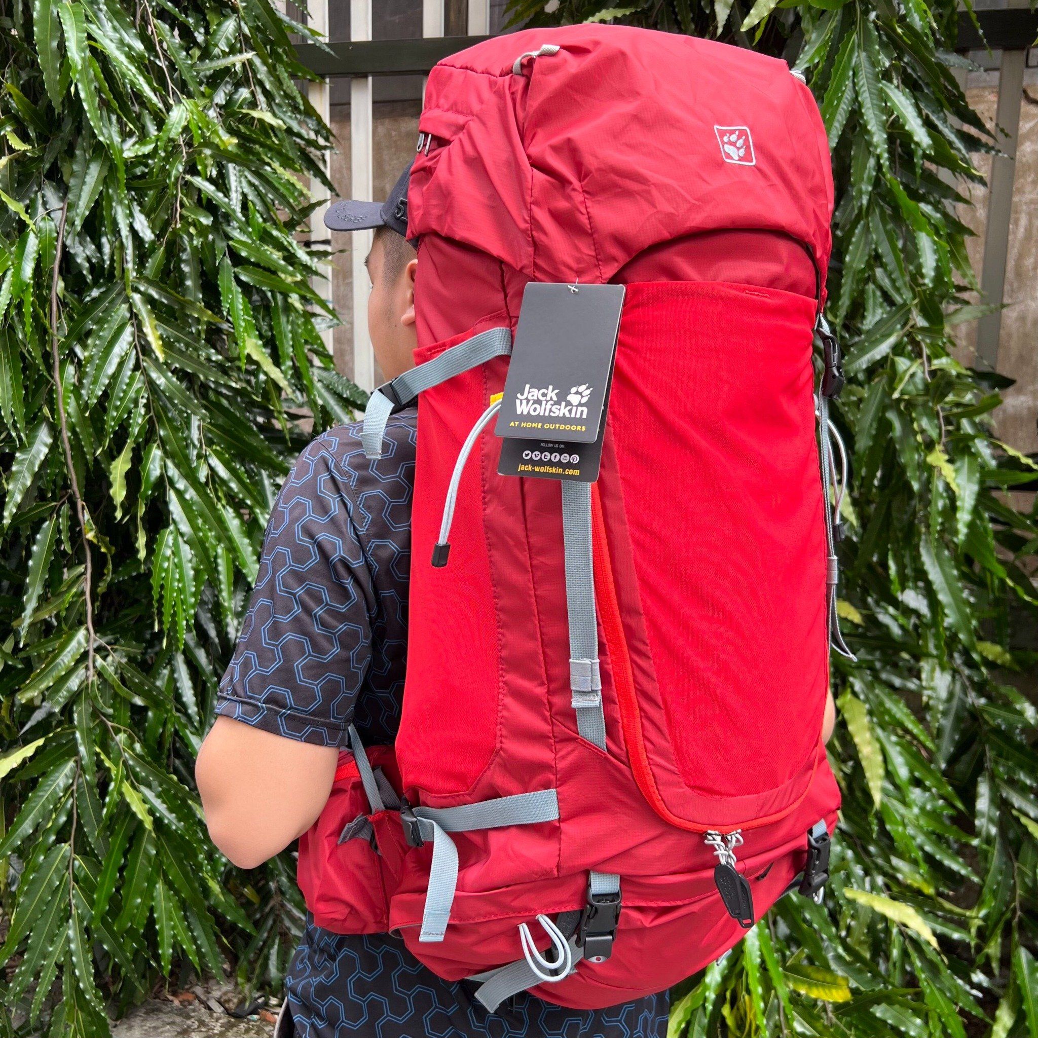 Balo Leo Núi Du Lịch JACK WOLFSKIN HIGHLAND TRAIL 55+5 MEN