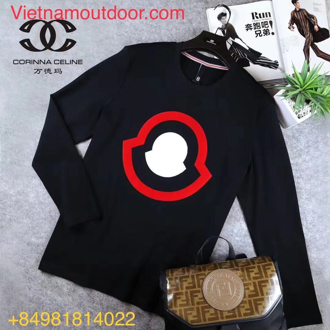 Áo Thun Tay Dài Thu Đông Nam Moncler
