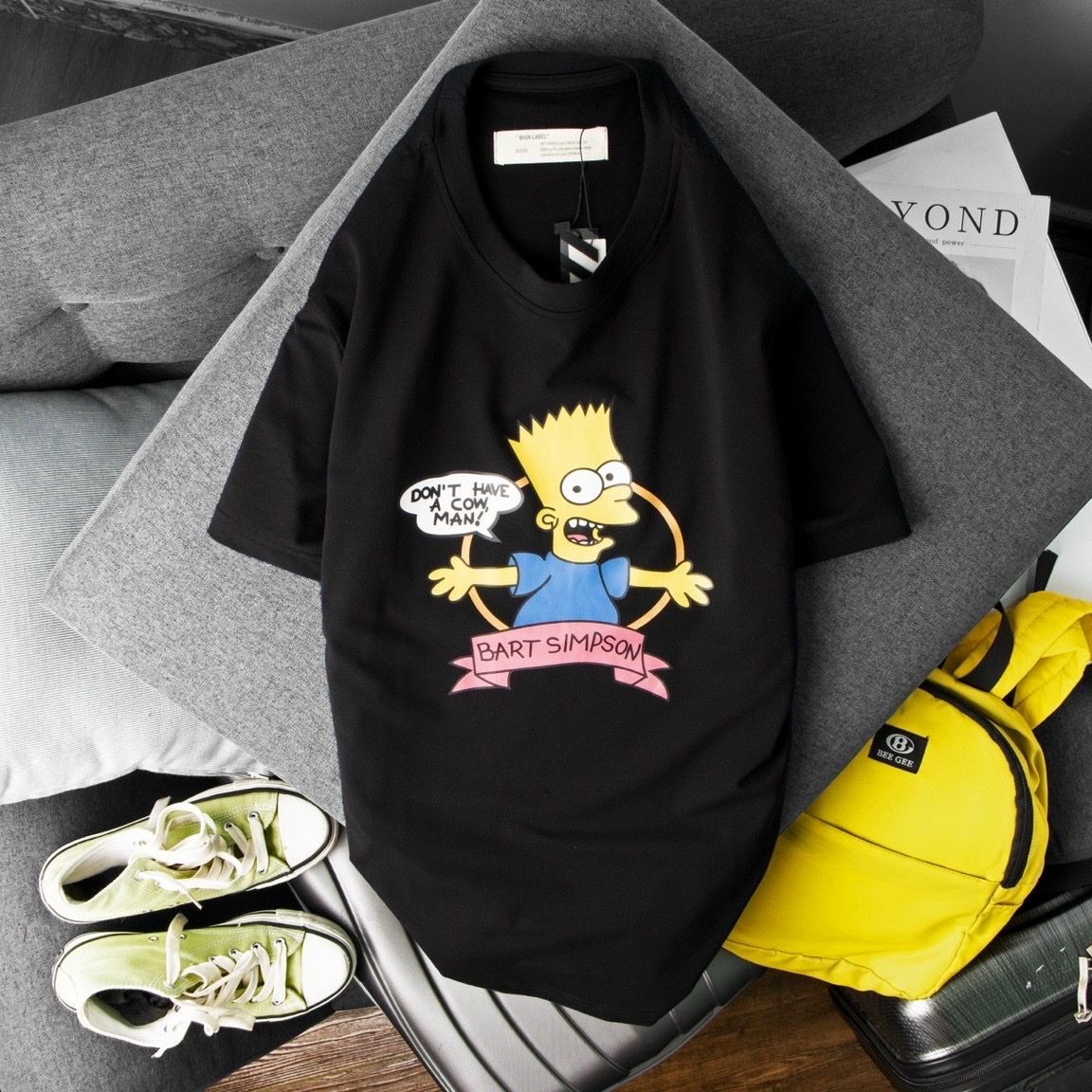 Áo Thun Off White Cao Cấp Phản Quang