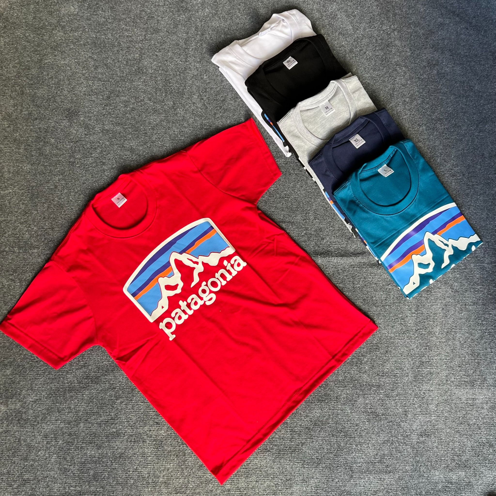 Áo Thun Unisex PATAGONIA T SHIRT Chất Vải Cotton