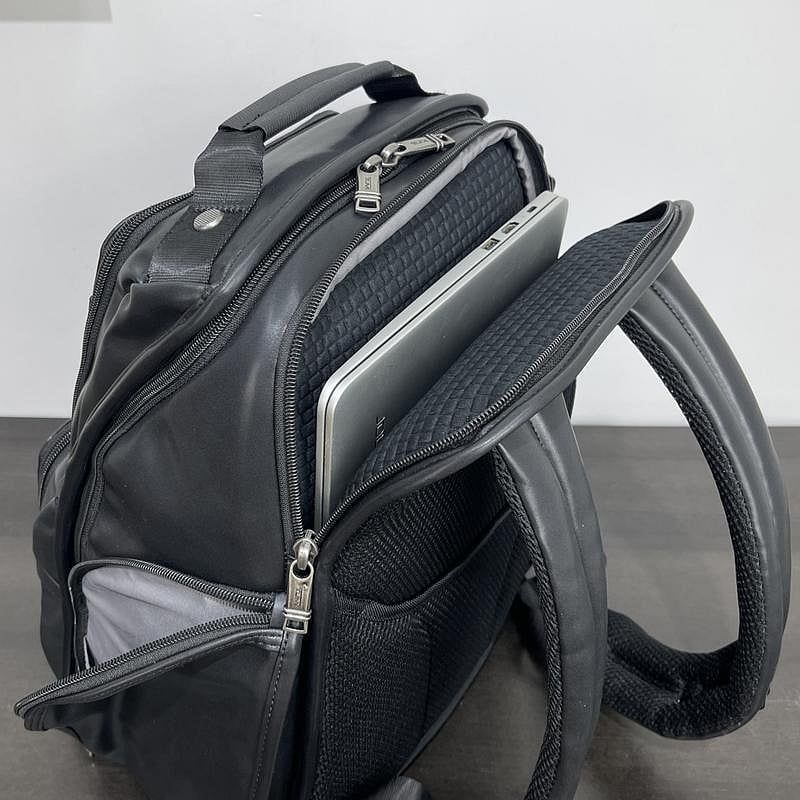 Balo Du Lịch TUMI ALPHA 3 BACKPACK LEATHER 9603173 Chống Thấm Nước Chính Hãng