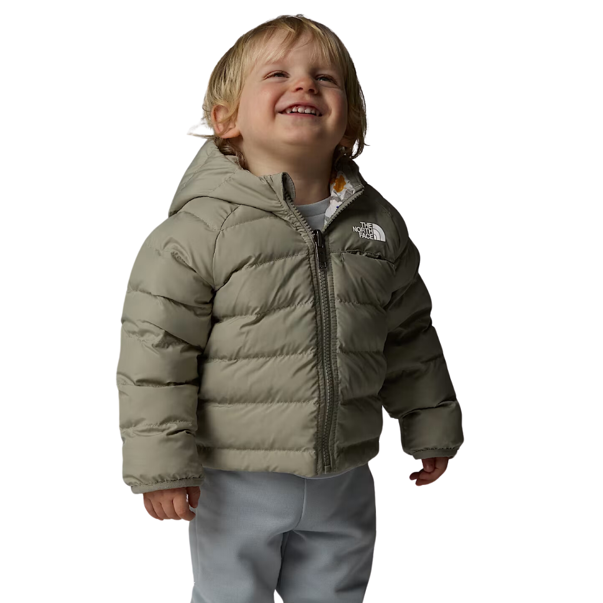 Áo Khoác Phao Trẻ Em THE NORTH FACE BABY REVERSIBLE PERRITO HOODED JACKET