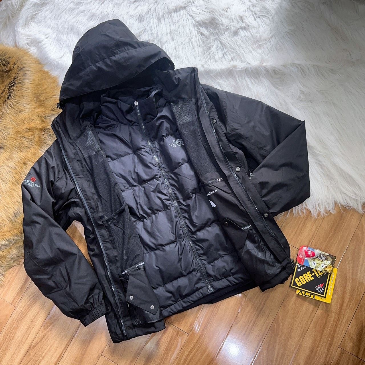 Áo Khoác Nam Lông Vũ THE NORTH FACE MEN'S MOUNTAIN LIGHT TRICLIMATE 5 in 1 GORE-TEX JACKET