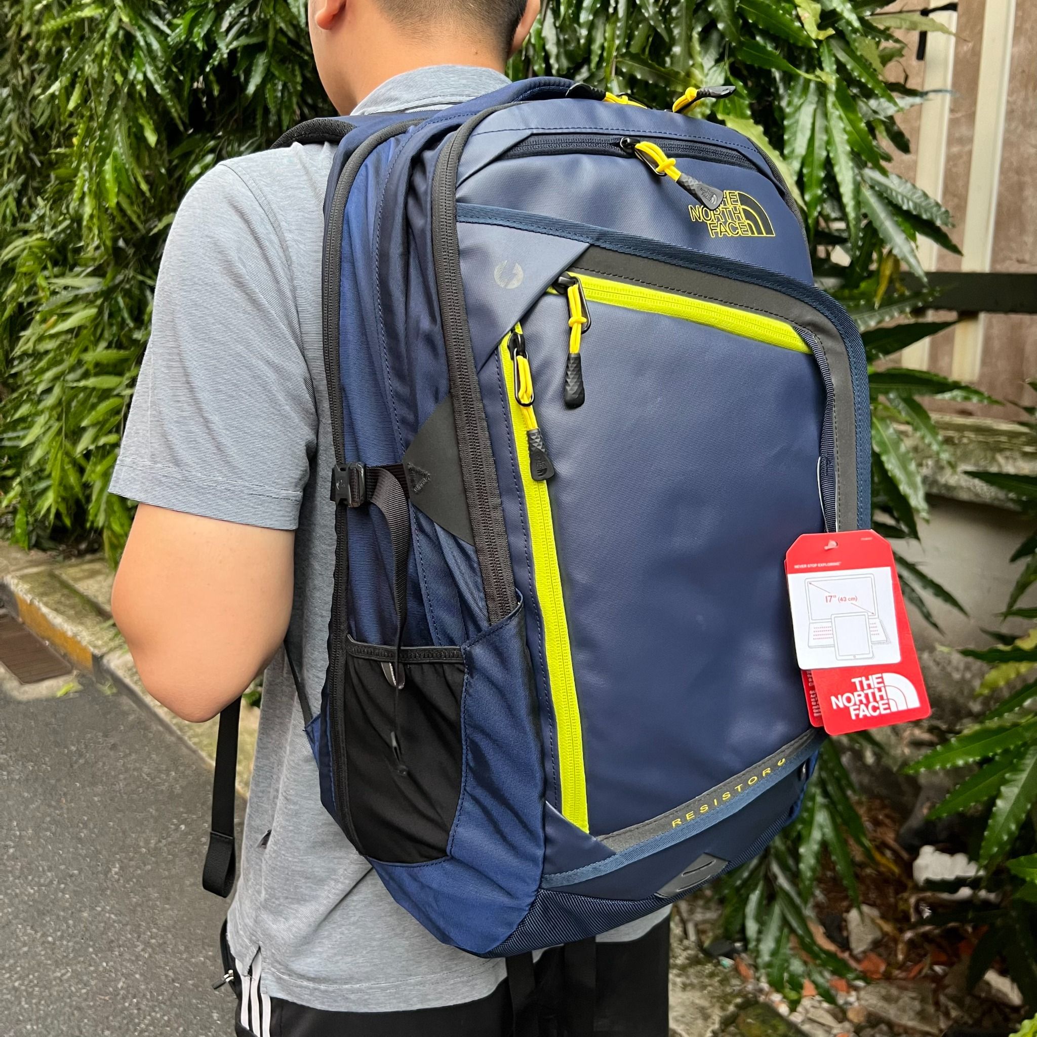 Balo Du Lịch Đi Chơi THE NORTH FACE RESISTOR CHANGED Ngăn Đựng Laptop 17 Inch