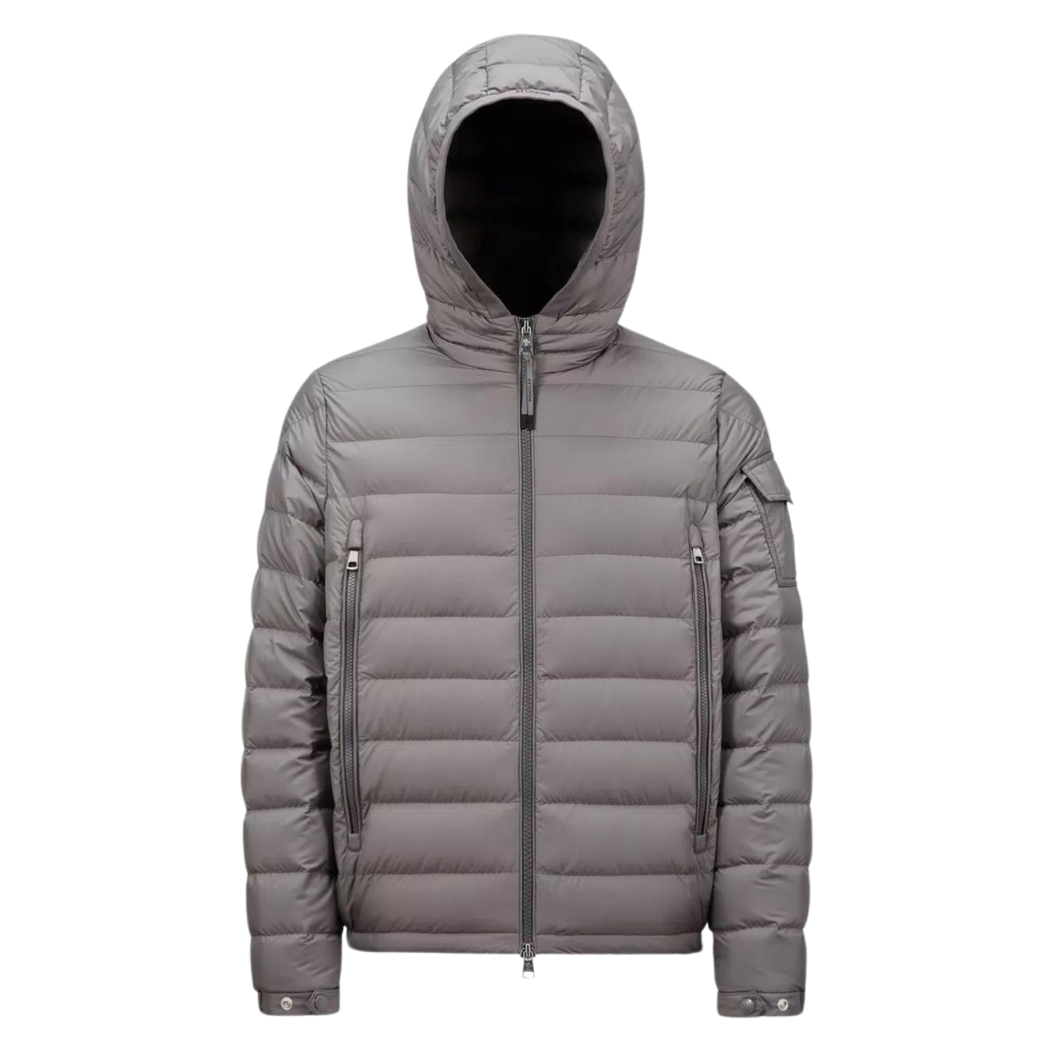 Áo Khoác MONCLER BEIGE GALION SHORT DOWN JACKET Lông Vũ Cao Cấp Chống Thấm Giữ Ấm