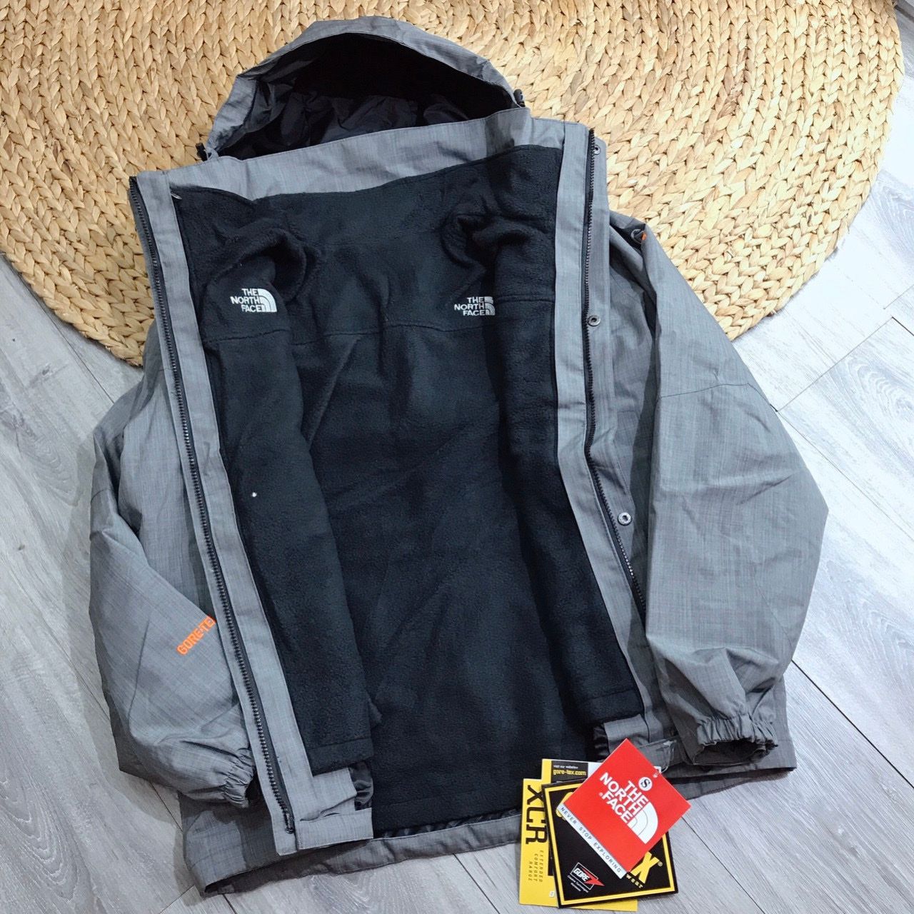 Áo Khoác 3 Lớp Nỉ Nam The North Face