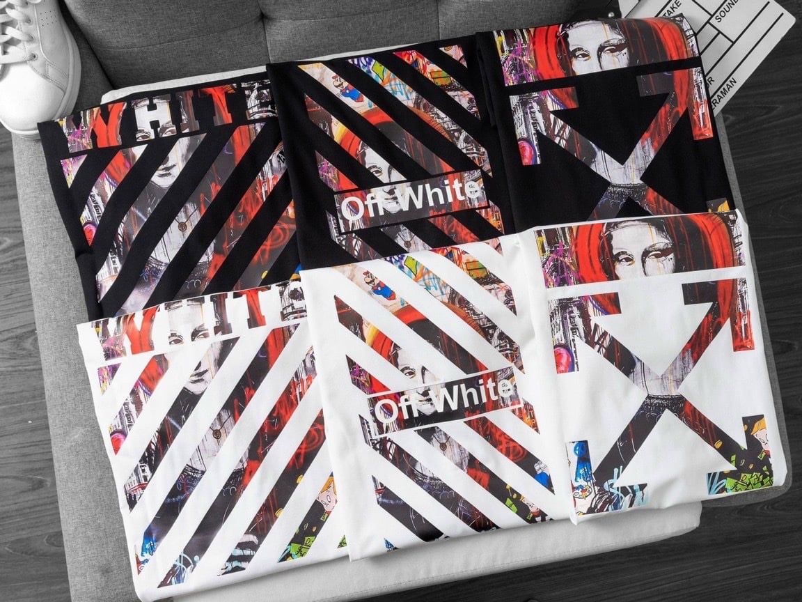 Áo Thun Off White Cao Cấp Phản Quang