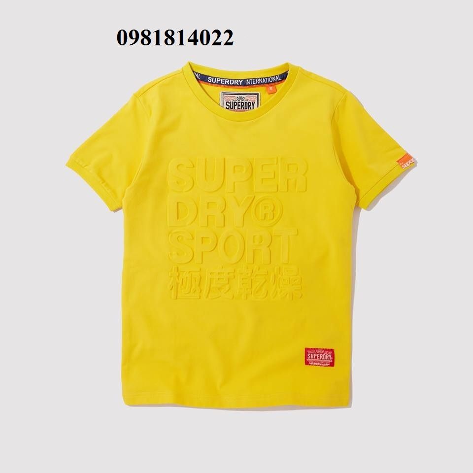  Áo thun Superdry chữ nổi 