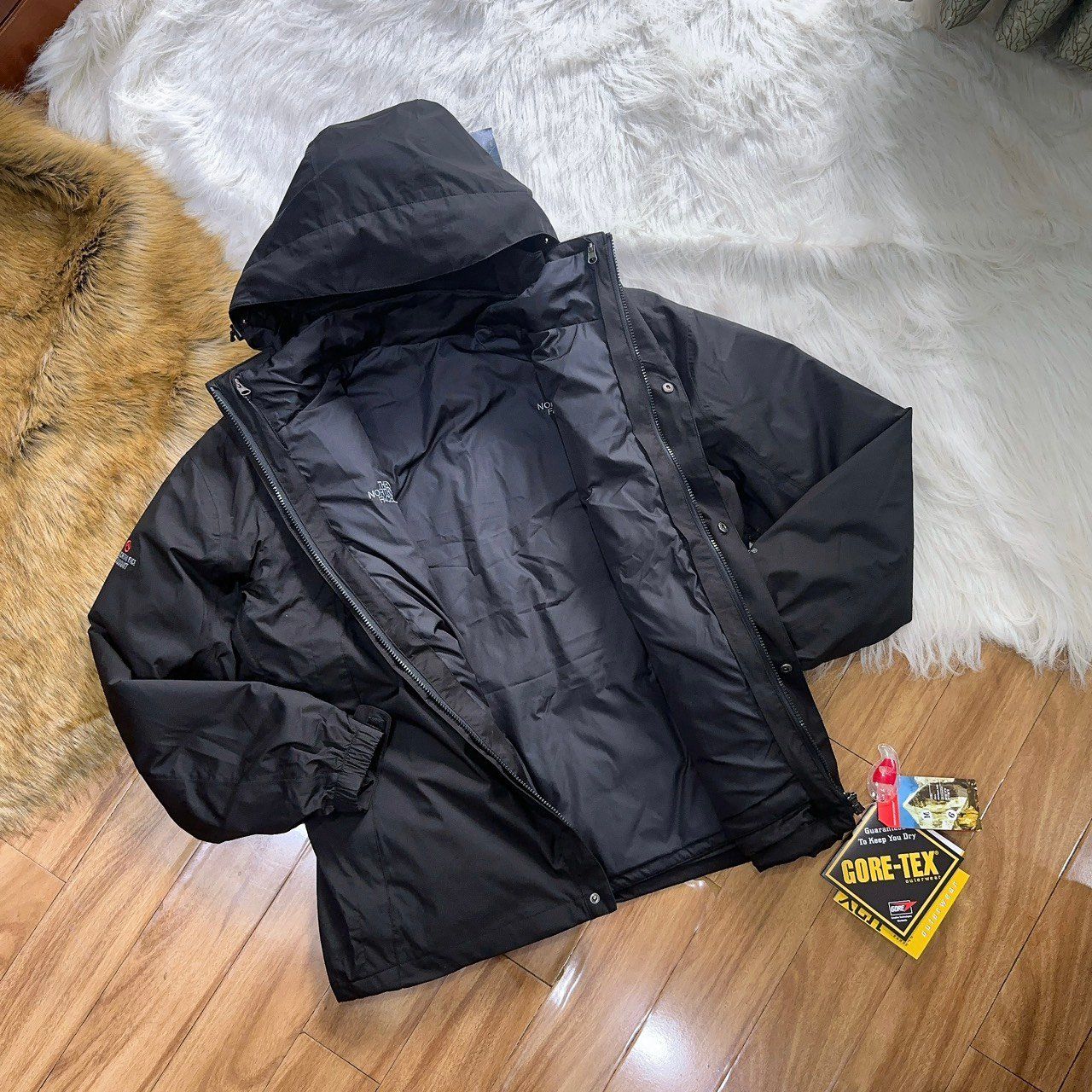 Áo Khoác Nam Lông Vũ THE NORTH FACE MEN'S MOUNTAIN LIGHT TRICLIMATE 5 in 1 GORE-TEX JACKET