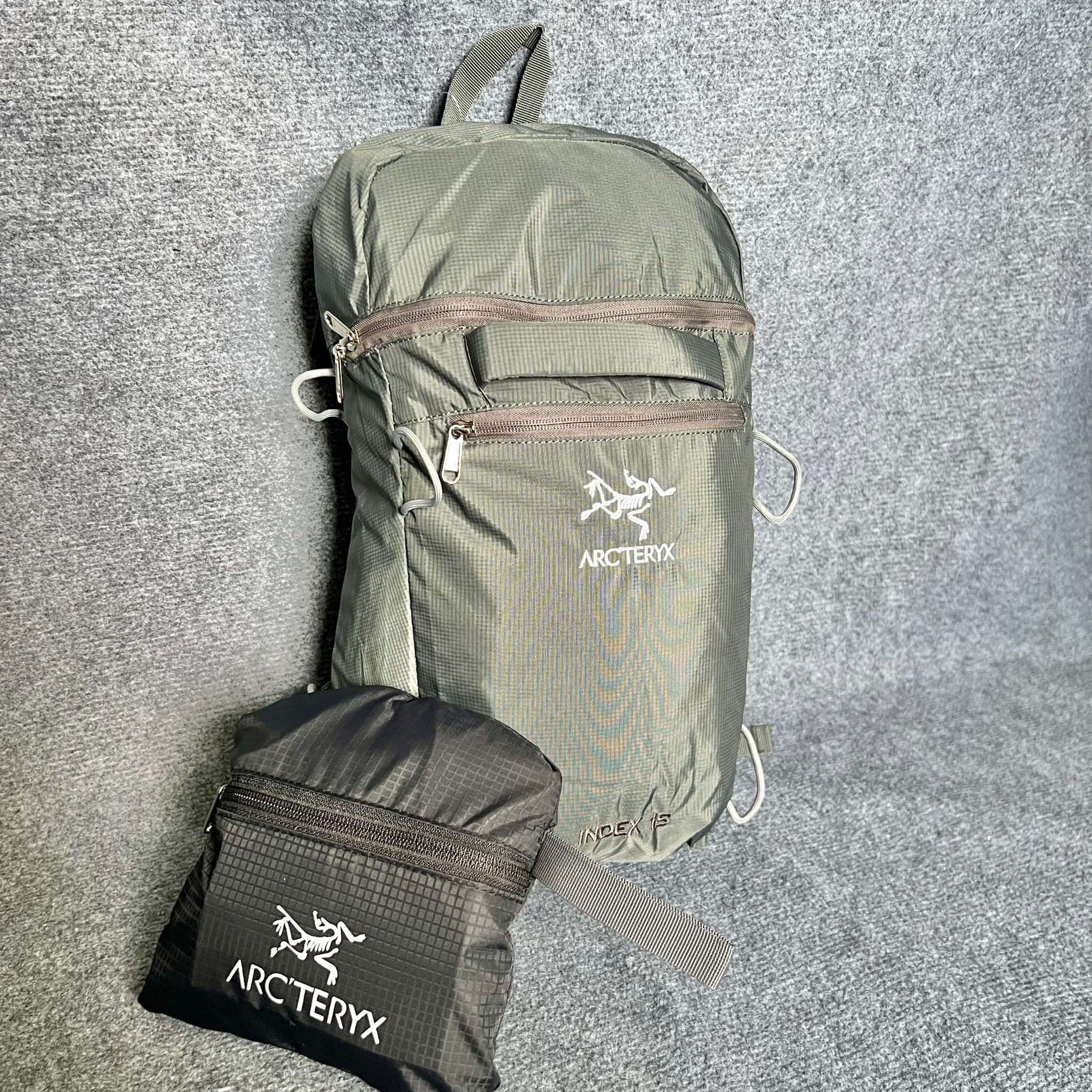 Balo Gắp Gọn Arc'teryx Index 15 Chống Nước Xếp Gọn