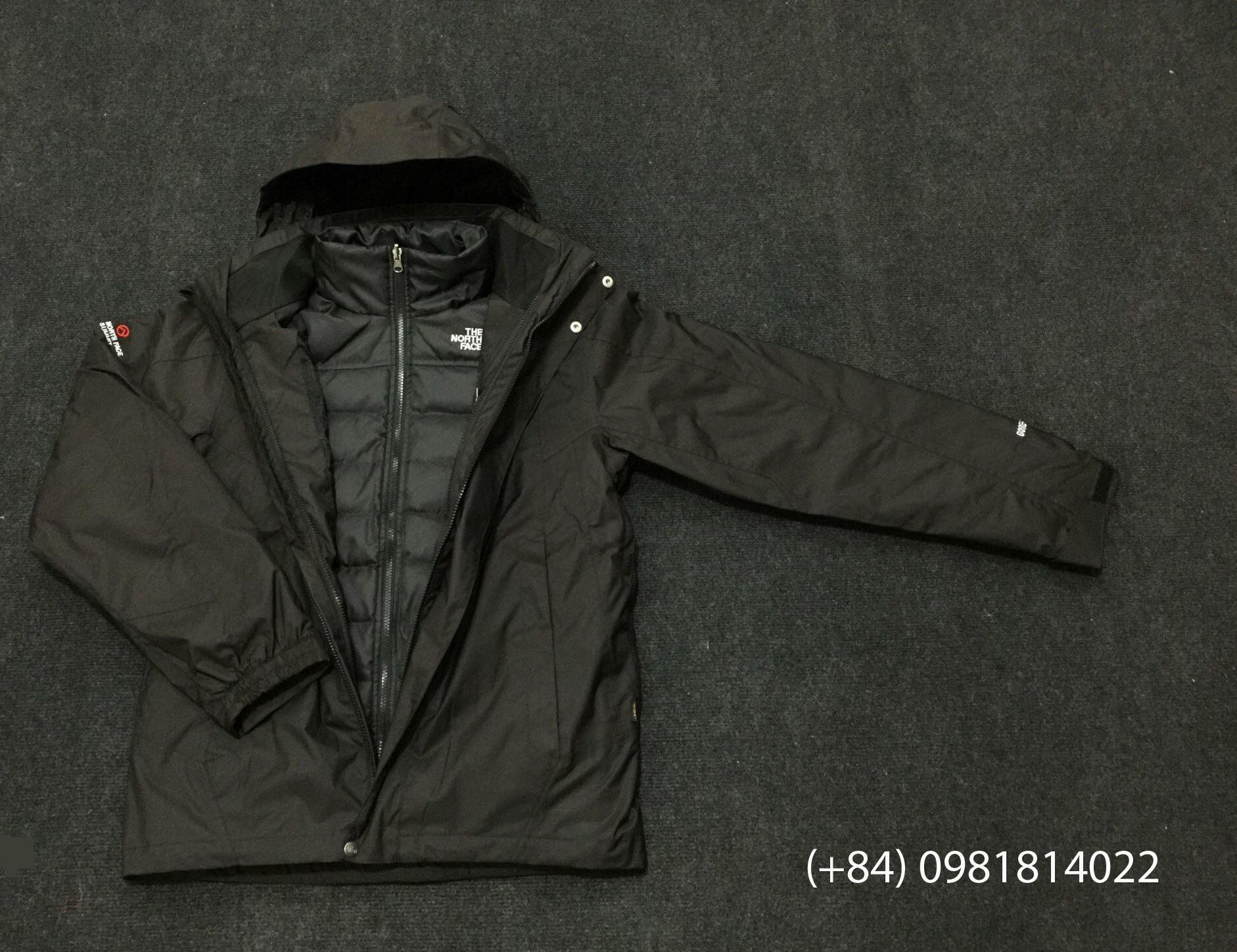 Áo khoác TNF Lông Vũ 3 in 1 Nam ( 3 lớp )