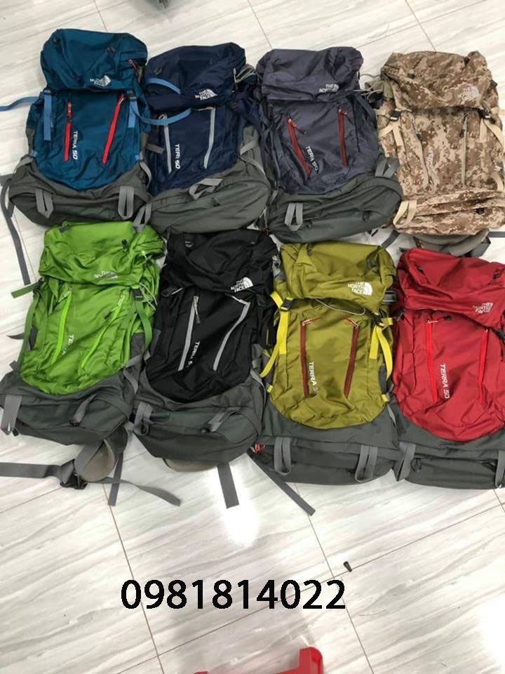  ⚡️ [ HÀNG XUẤT DƯ ] Balo Phượt The North Face Terra 50 