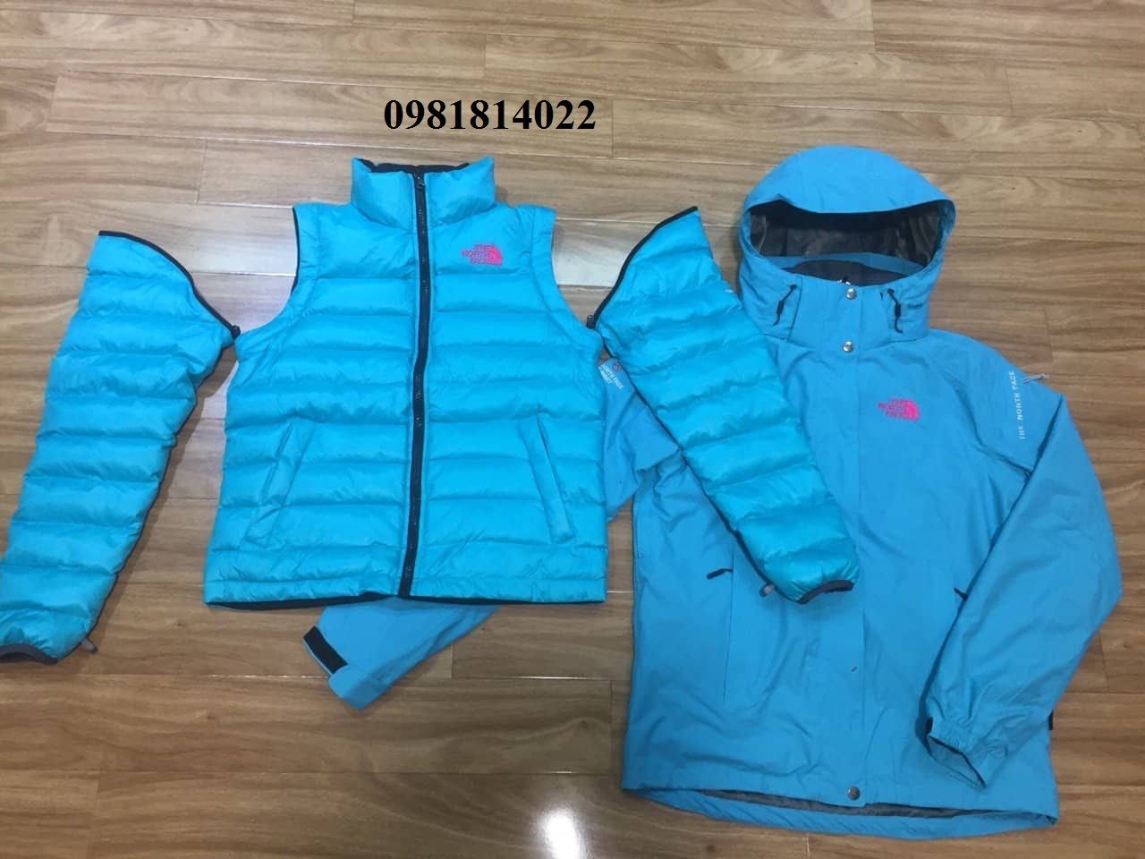  Áo khoác nữ  5 in 1 THE NORTH FACE (5 lớp ) 