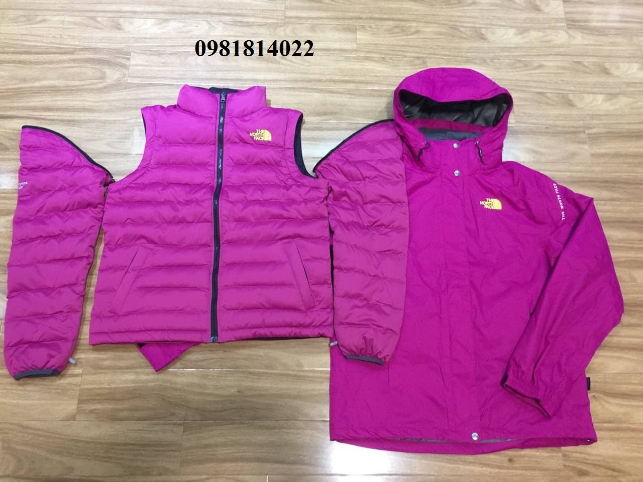 Áo khoác nữ 5 in 1 THE NORTH FACE (5 lớp )