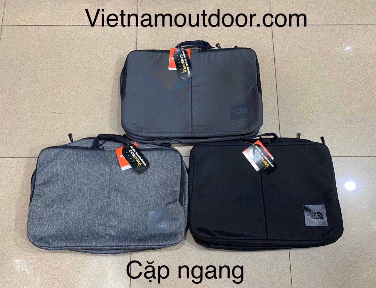  ⚡️ [ HÀNG XUẤT DƯ ]  Cặp Ngang The North Face Shuttle  3 Way Day Pack 