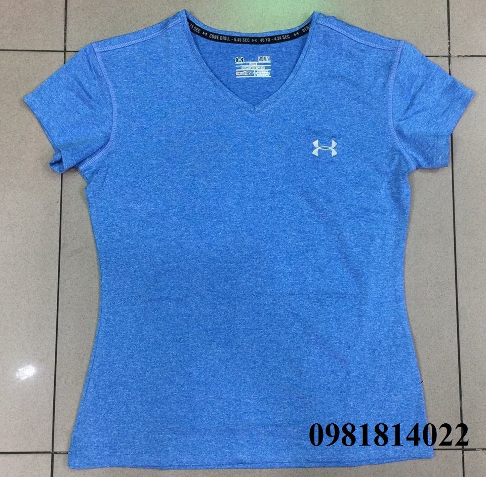 Áo thun nữ thêu Under Armour