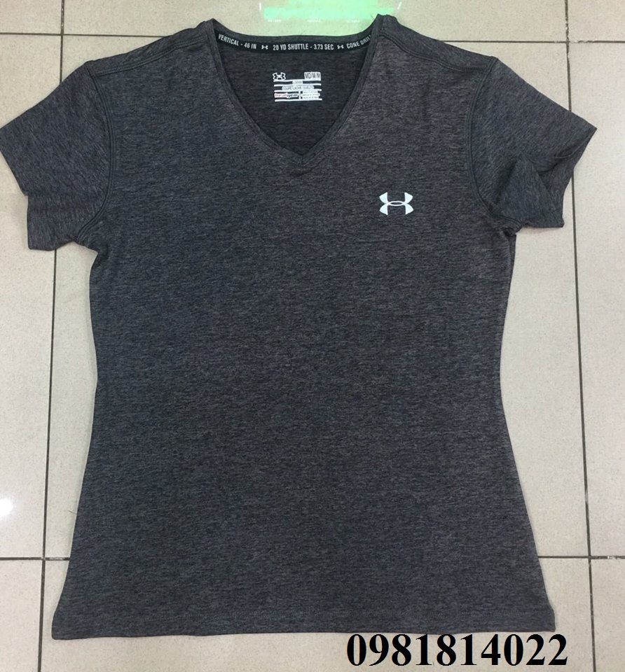 Áo thun nữ thêu Under Armour