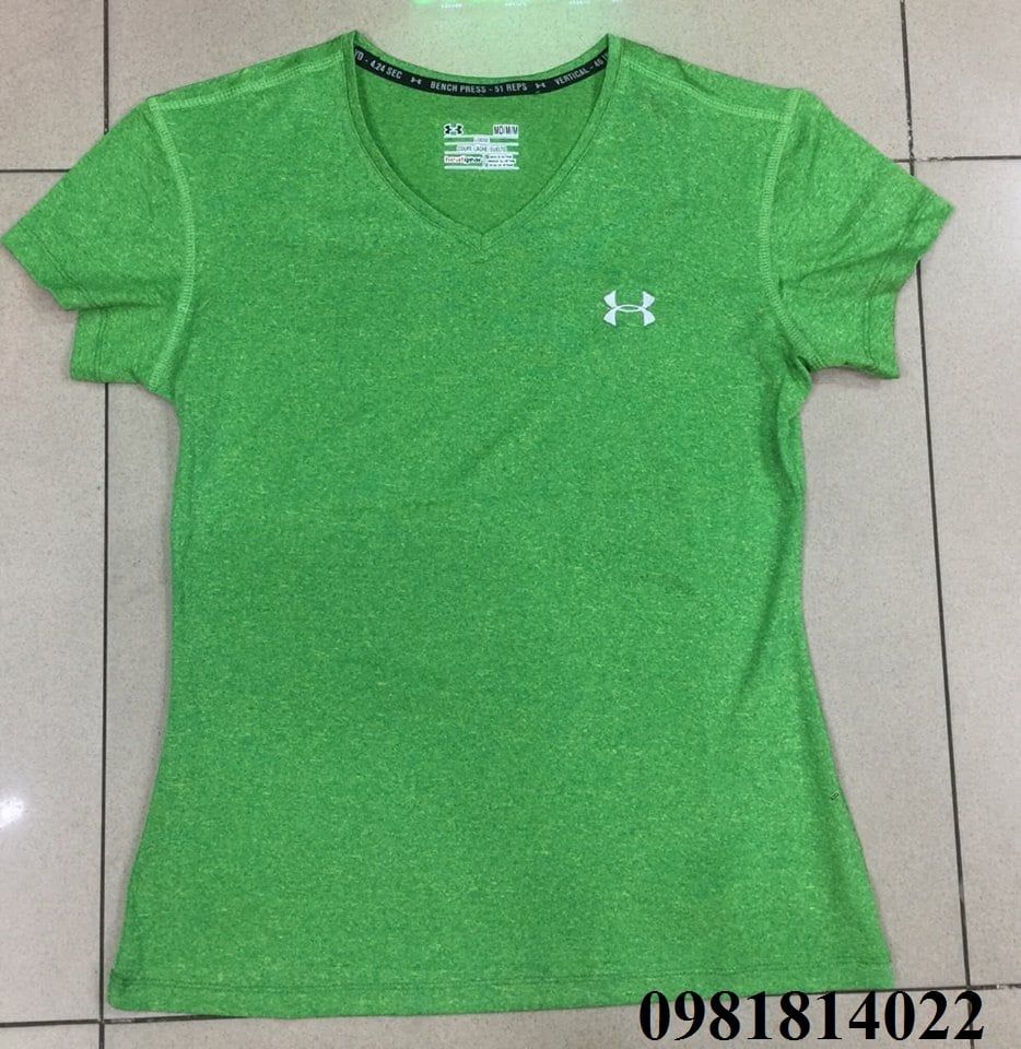 Áo thun nữ thêu Under Armour