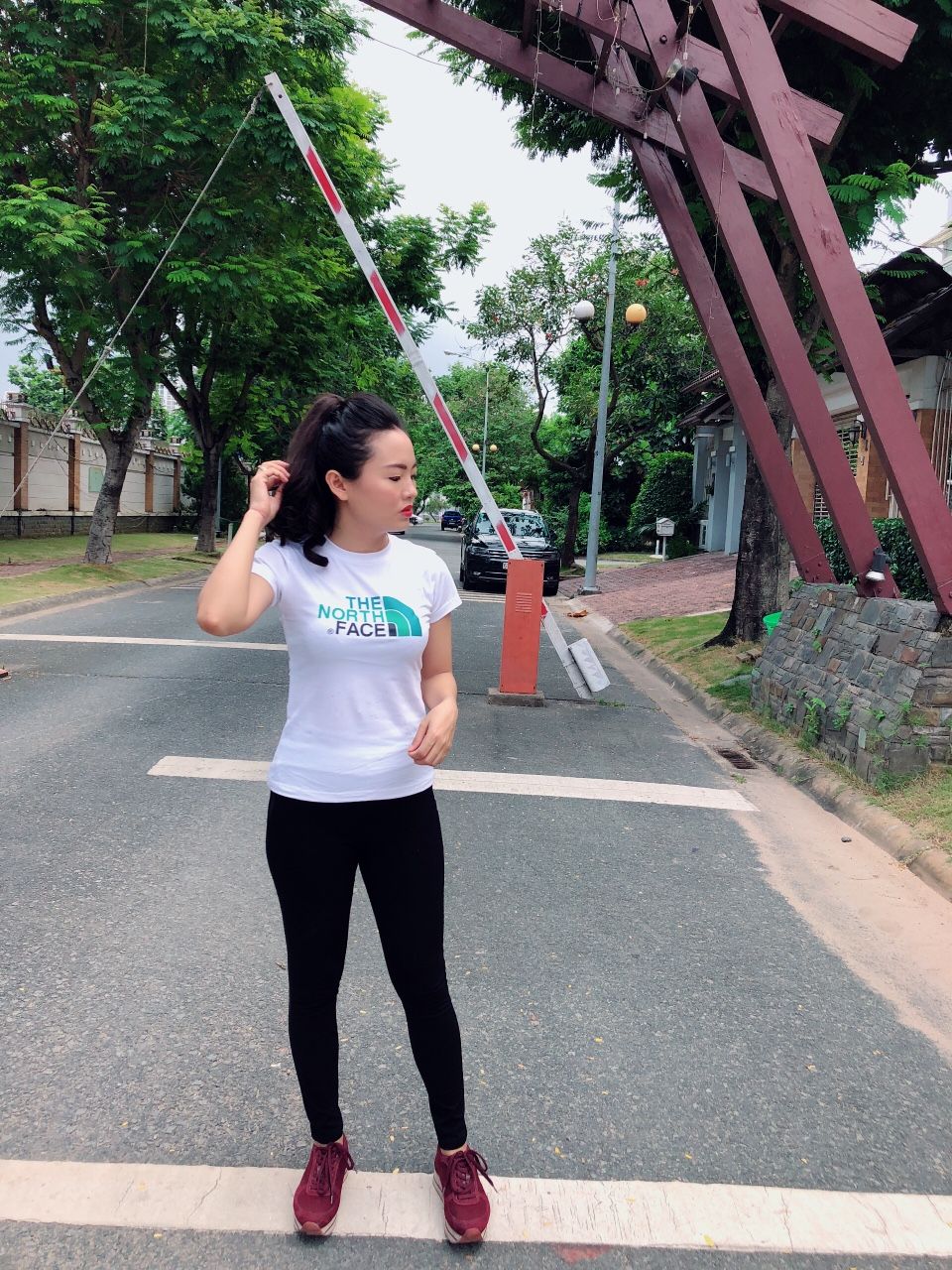 Áo thun nữ The north face hàng xuất khẩu xịn