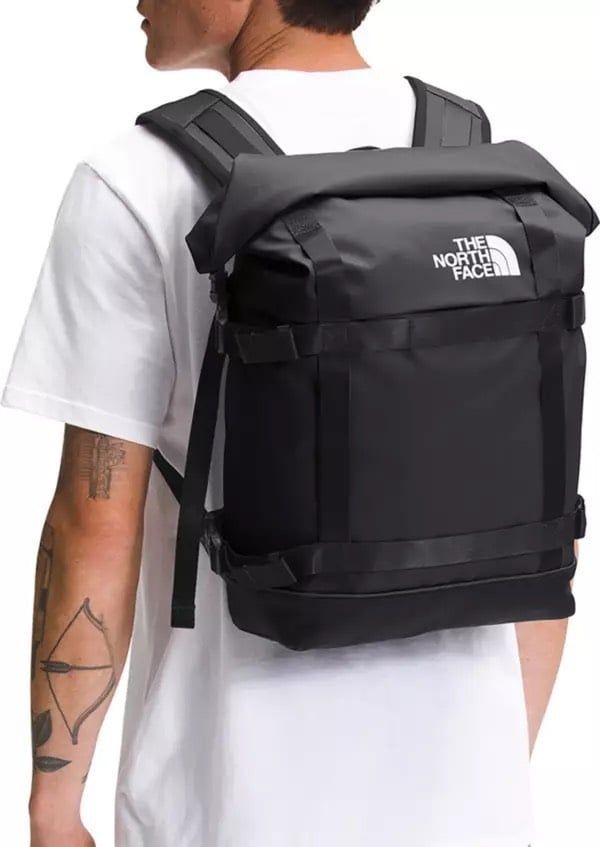  Balo Gấp Du Lich Trekking Phượt THE NORTH FACE COMMUTER ROLL-TOP BACKPACK 